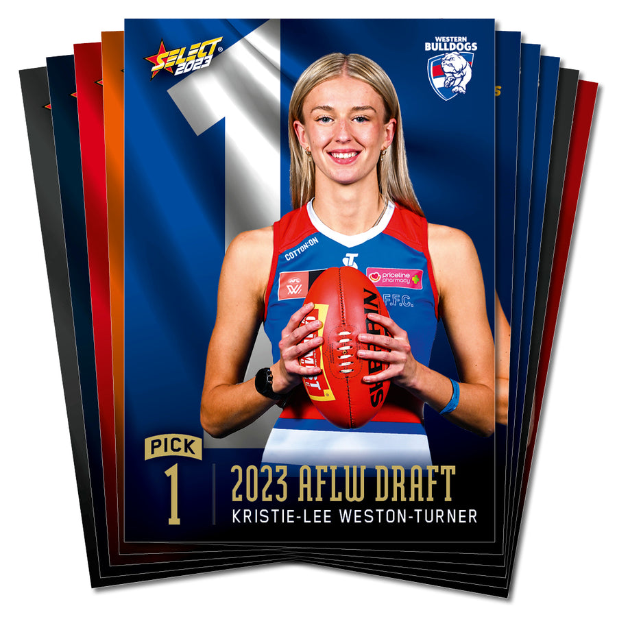 2023 AFLW Draft Pick Cards