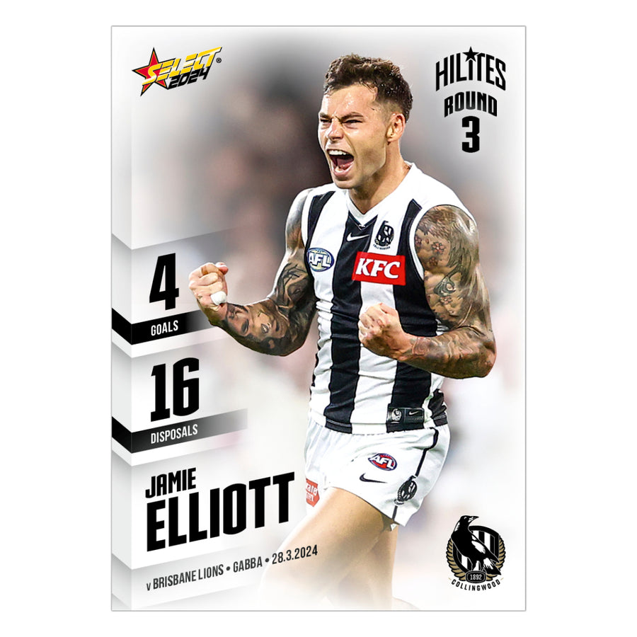 2024 AFL Round 3 Hilites - Jamie Elliott - Collingwood