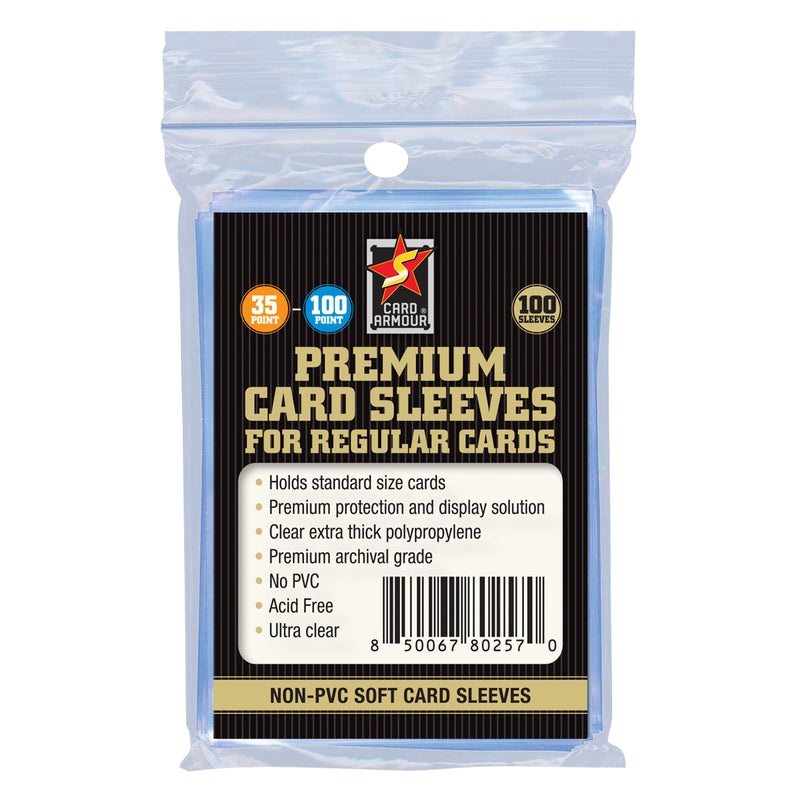PREMIUM Card Sleeves (100 pack) Card Armour®