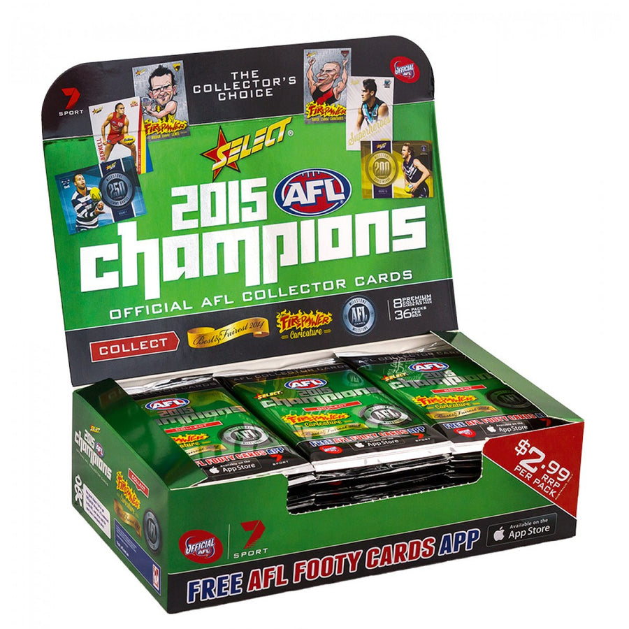 2015 AFL Champions Cards Sealed Box