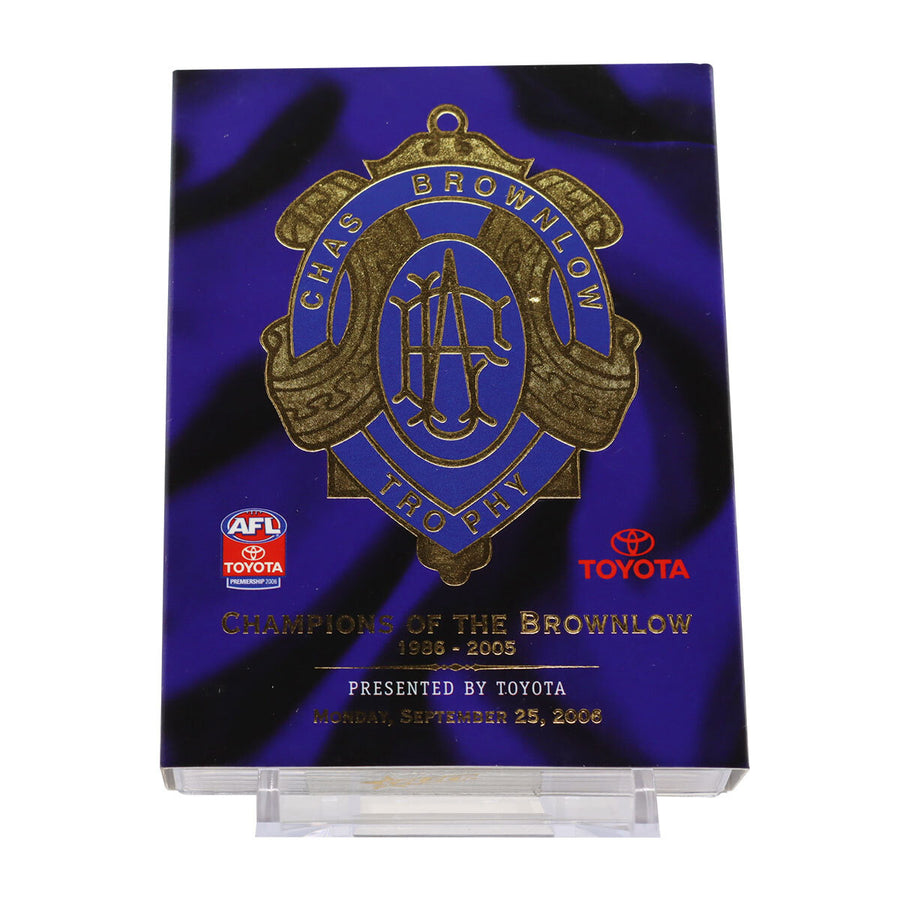 AFL Champions of the Brownlow Commemorative Box Card Set