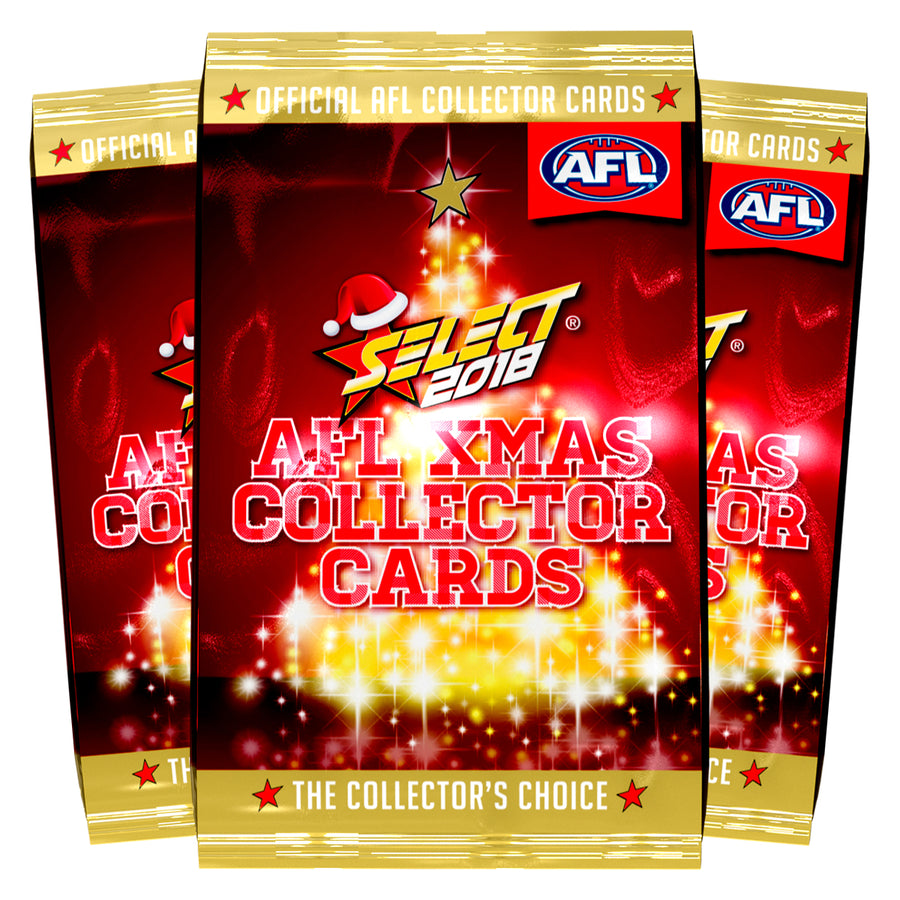 AFL Xmas Collector Cards Packs