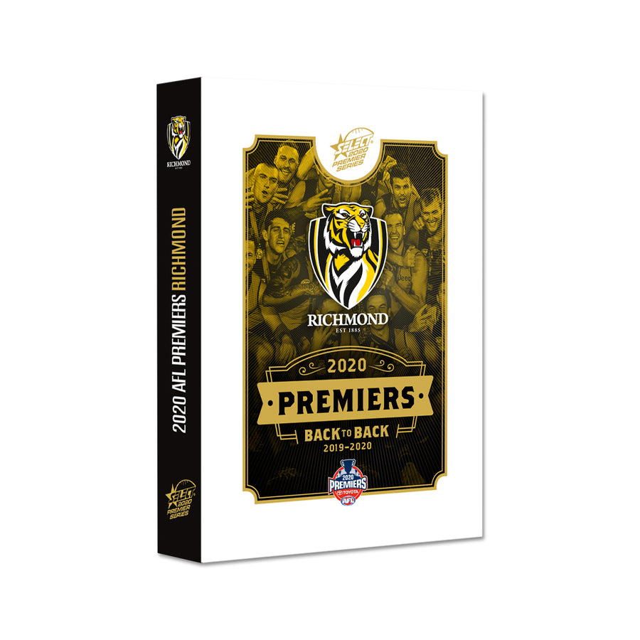 2020 AFL Richmond Tigers Premiers Commemorative Card Set