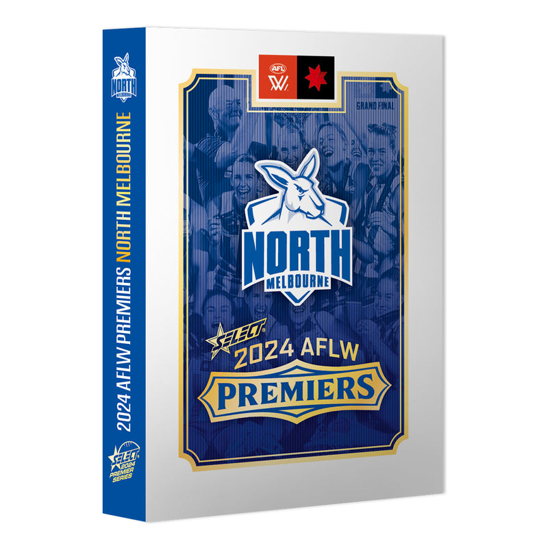 2024 AFLW North Melbourne Premiers Limited Edition Card Set