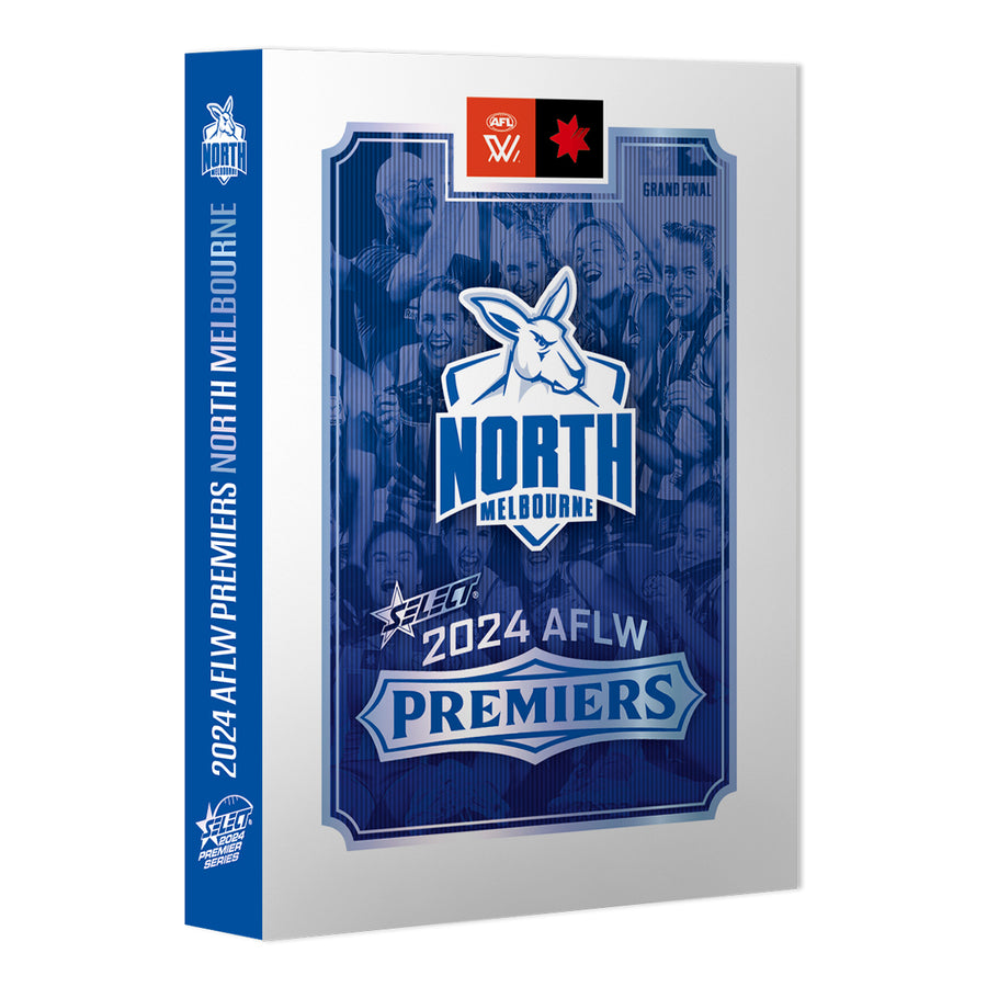 2024 AFLW North Melbourne Platinum Premiers Card Set