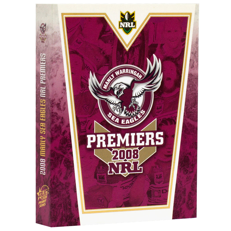 NRL Manly Sea Eagles Premiers Limited Edition Card Set (2008)