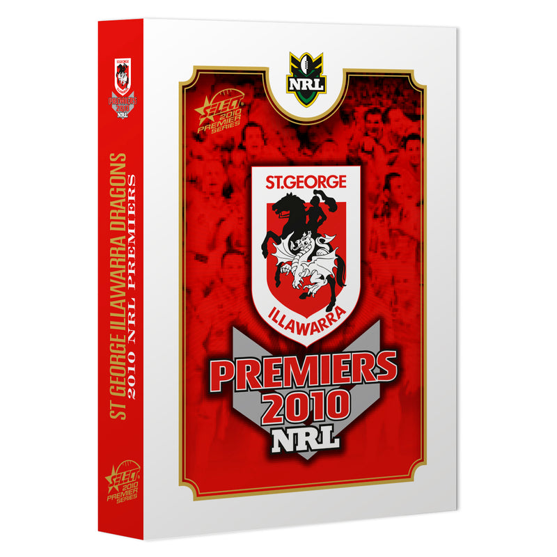 NRL St George Illawarra Dragons Premiers Limited Edition Card Set (2010)