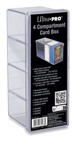 Ultra Pro 4-Compartment Card Storage Box