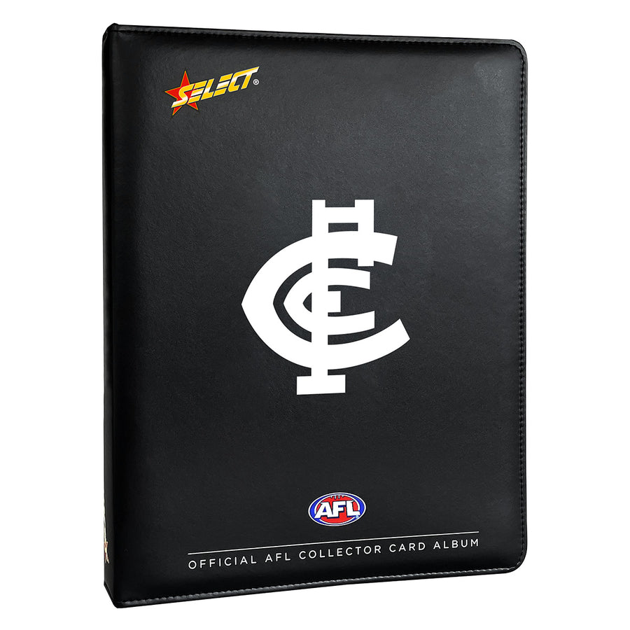 AFL Carlton Blues Collector Card Album