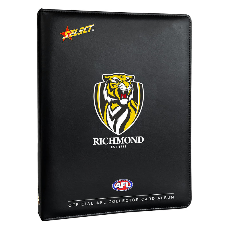 Official AFL Richmond Tigers Collector Card Album