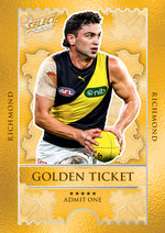 2025 AFL Footy Stars Golden Ticket Redemption