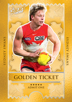 2025 AFL Footy Stars Golden Ticket Redemption