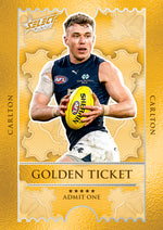 2025 AFL Footy Stars Golden Ticket Redemption