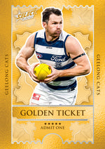 2025 AFL Footy Stars Golden Ticket Redemption
