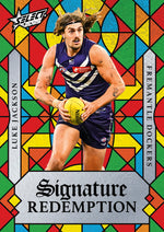2025 AFL Footy Stars Luminous Myriad Signature Redemption Submission