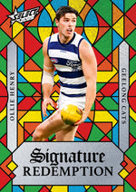 2025 AFL Footy Stars Luminous Myriad Signature Redemption Submission