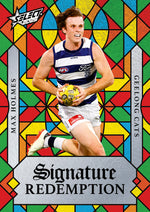 2025 AFL Footy Stars Luminous Myriad Signature Redemption Submission