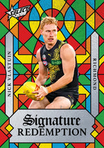 2025 AFL Footy Stars Luminous Myriad Signature Redemption Submission