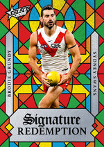 2025 AFL Footy Stars Luminous Myriad Signature Redemption Submission