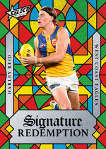 2025 AFL Footy Stars Luminous Myriad Signature Redemption Submission
