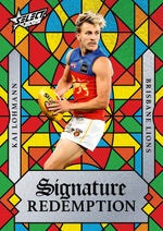 2025 AFL Footy Stars Luminous Myriad Signature Redemption Submission