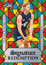 2025 AFL Footy Stars Luminous Myriad Signature Redemption Submission