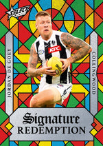 2025 AFL Footy Stars Luminous Myriad Signature Redemption Submission
