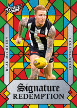 2025 AFL Footy Stars Luminous Myriad Signature Redemption Submission