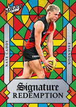2025 AFL Footy Stars Luminous Myriad Signature Redemption Submission
