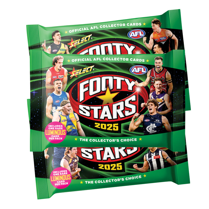 2025 AFL Footy Stars Cards Pack