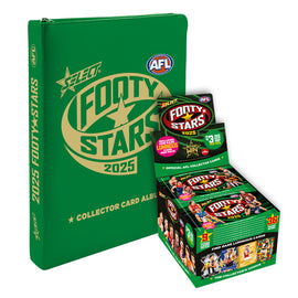 2025 AFL Footy Stars Box & Album Bundle