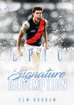2025 AFL Footy Stars Hobby EPIC Black Signature Redemption Submission