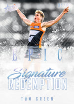 2025 AFL Footy Stars Hobby EPIC Black Signature Redemption Submission