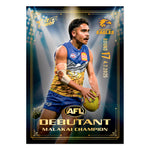 Official AFL 2025 Debutant Collector Cards