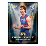 Official AFL 2025 Debutant Collector Cards