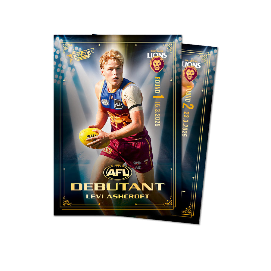 Official AFL 2025 Debutant Collector Cards
