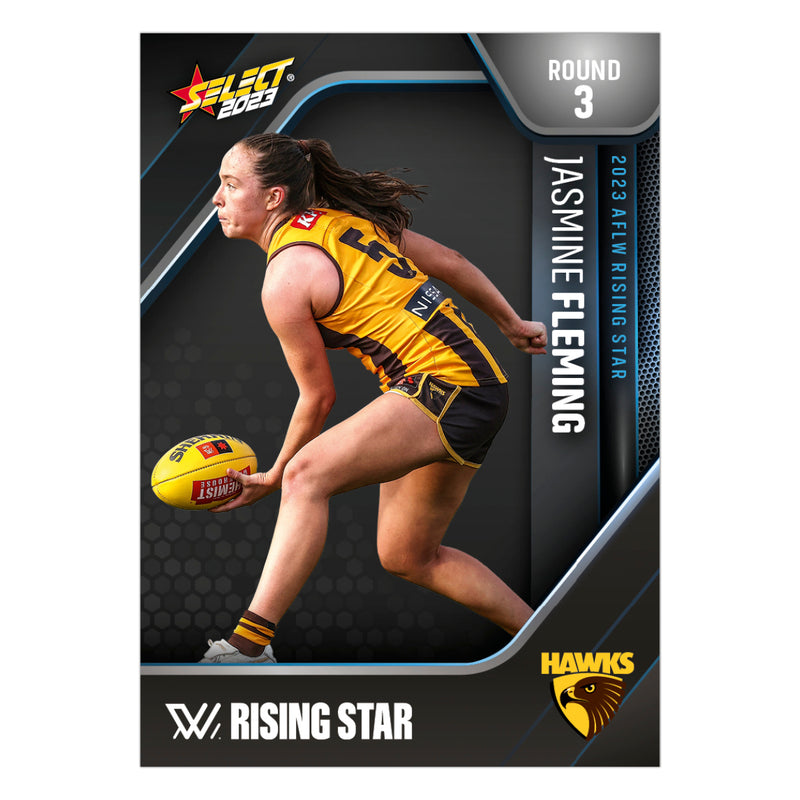 AFLW Season 8 Round 3 Rising Star - Jasmine Fleming- Hawthorn