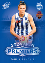 2024 AFLW North Melbourne Platinum Premiers Card Set