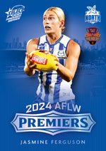 2024 AFLW North Melbourne Platinum Premiers Card Set