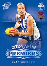 2024 AFLW North Melbourne Platinum Premiers Card Set