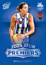 2024 AFLW North Melbourne Platinum Premiers Card Set