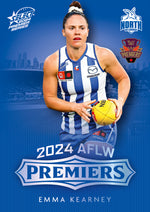 2024 AFLW North Melbourne Platinum Premiers Card Set