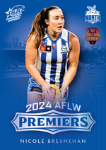 2024 AFLW North Melbourne Platinum Premiers Card Set