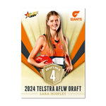 2024 Telstra AFLW Draft Pick Cards