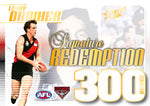 2024 AFL Legacy Ultimate Redemptions Submission (300 Games Signatures)