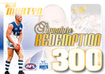 2024 AFL Legacy Ultimate Redemptions Submission (300 Games Signatures)