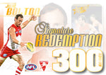 2024 AFL Legacy Ultimate Redemptions Submission (300 Games Signatures)