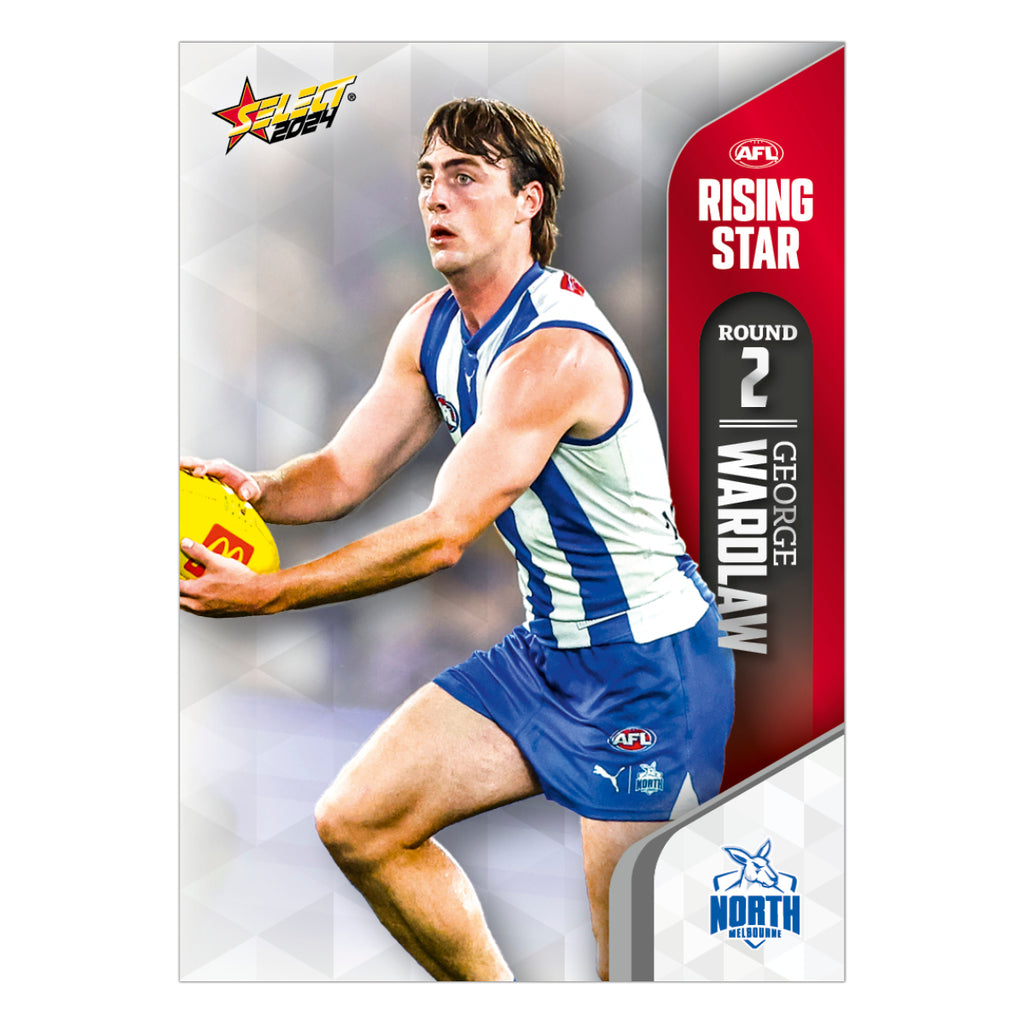 2024 AFL Round 2 Rising Star - George Wardlaw - North Melbourne ...