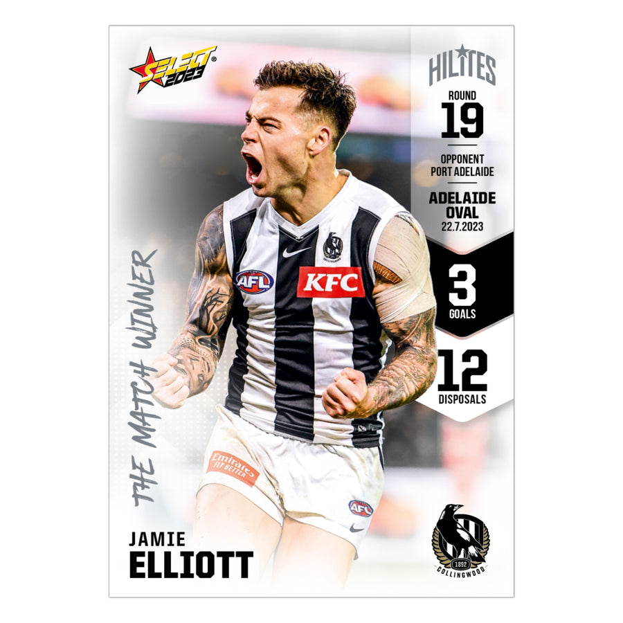2023 AFL Round 19 Hilites - Jamie Elliott - Collingwood