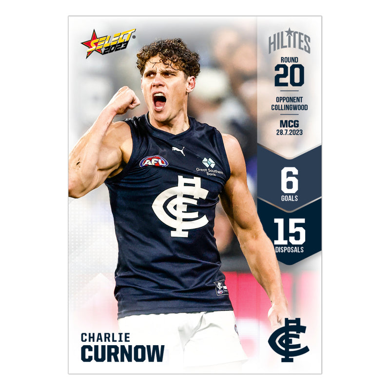 2023 AFL Round 20 Hilites - Charlie Curnow - Carlton